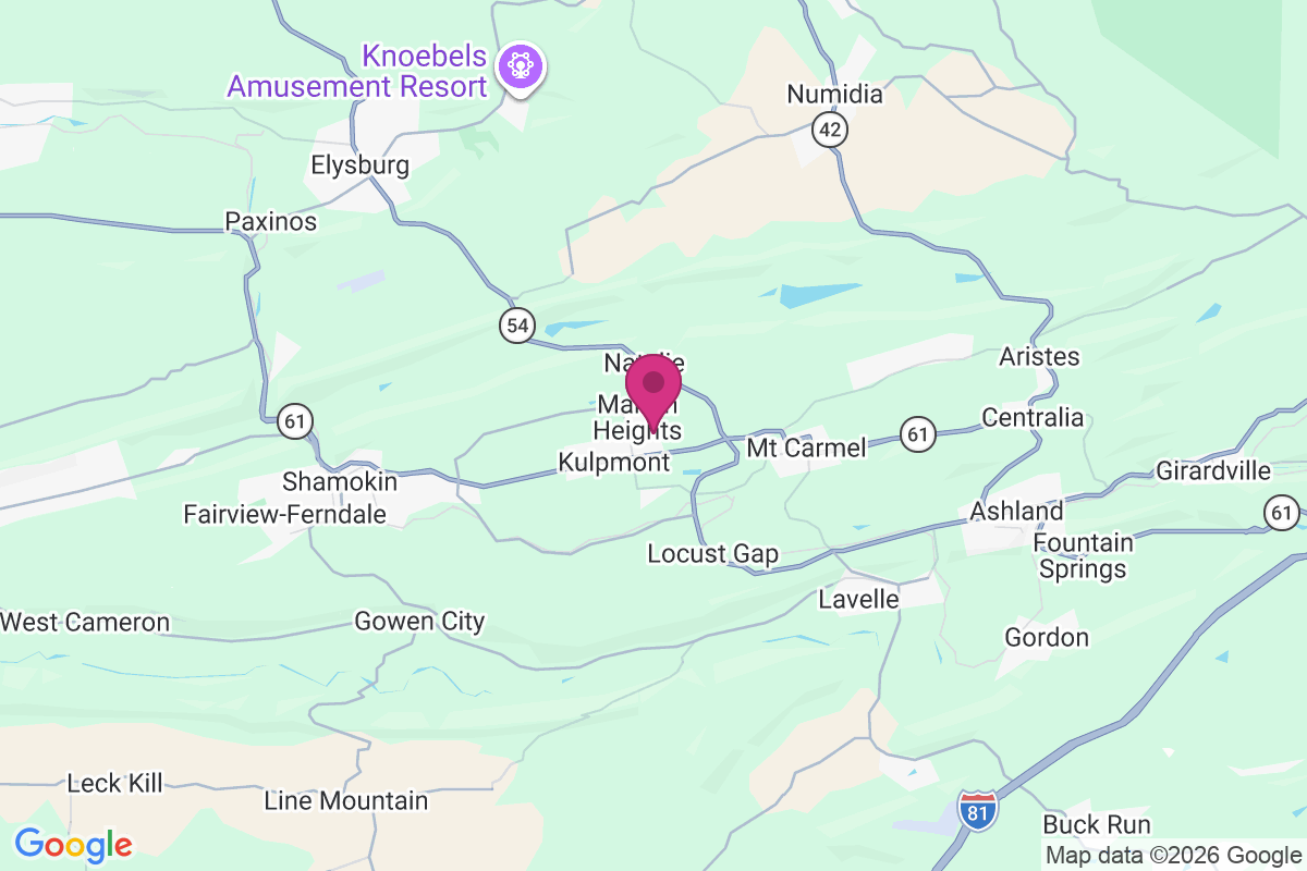 Marion Heights map