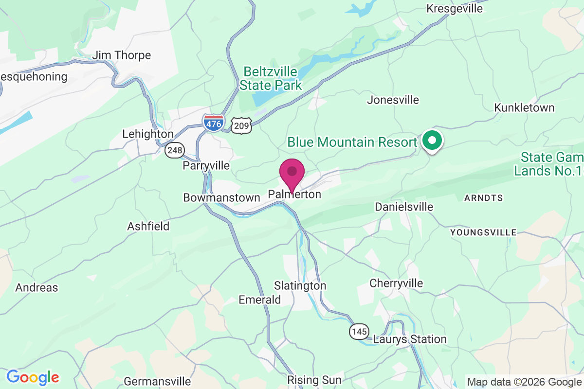 Palmerton map