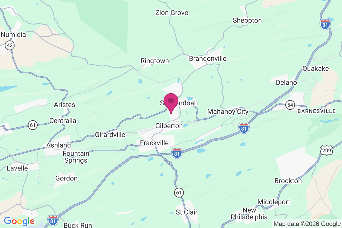 Upper Brownville map