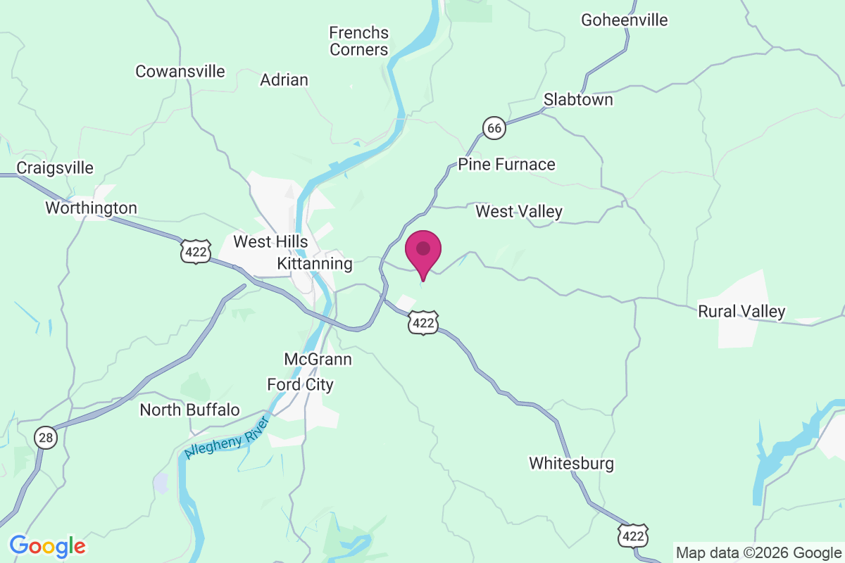 Green Acres map