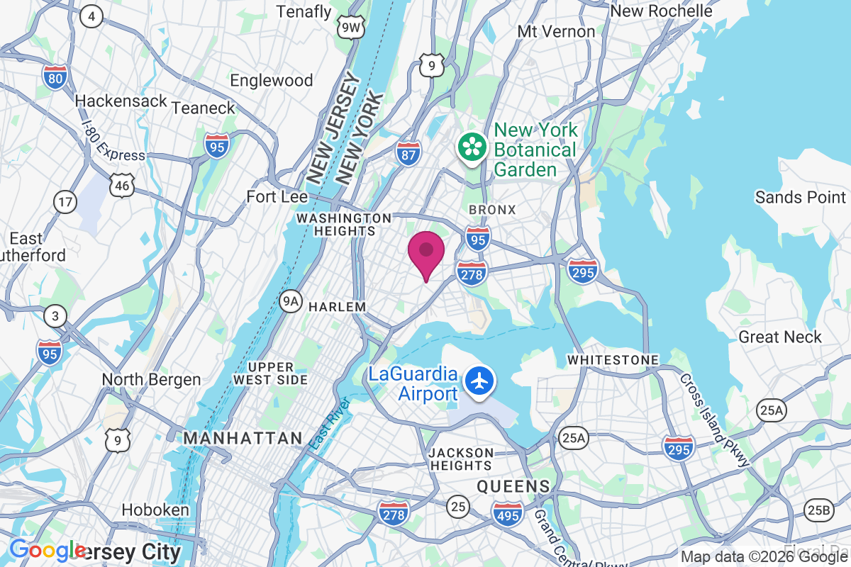 Morrisania map