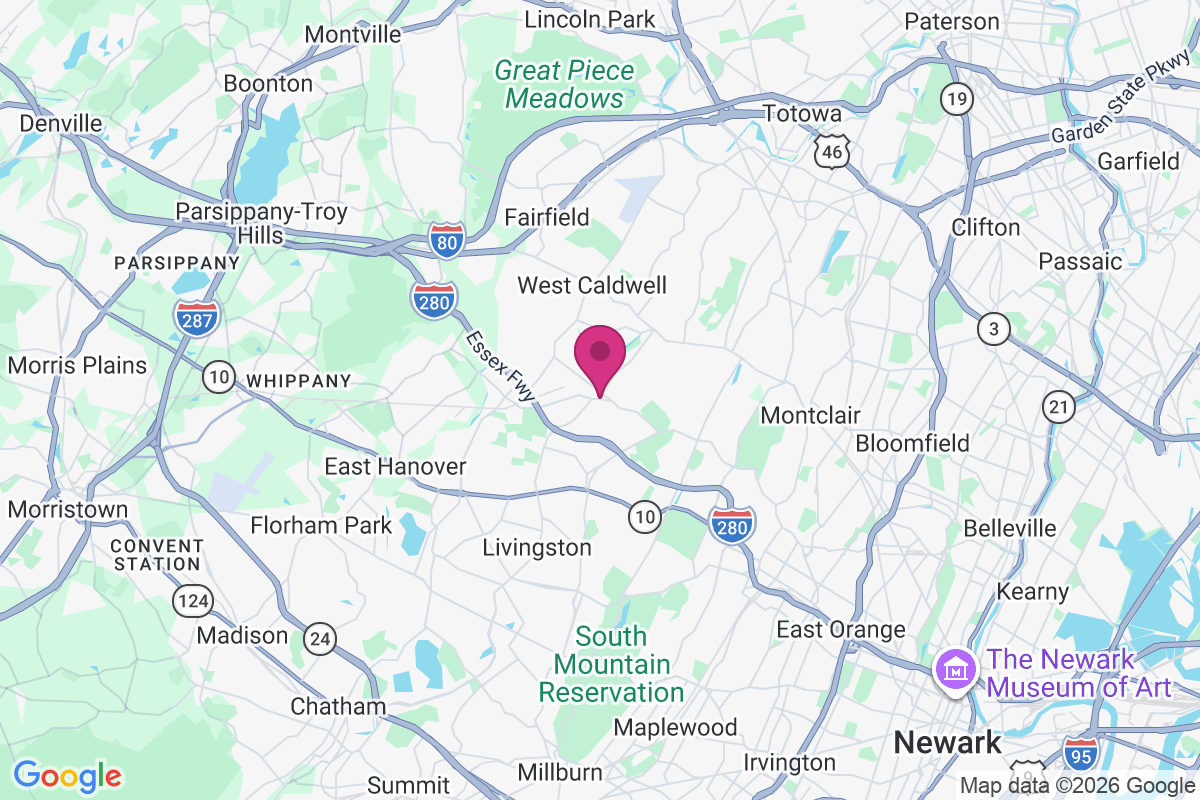 Roseland map