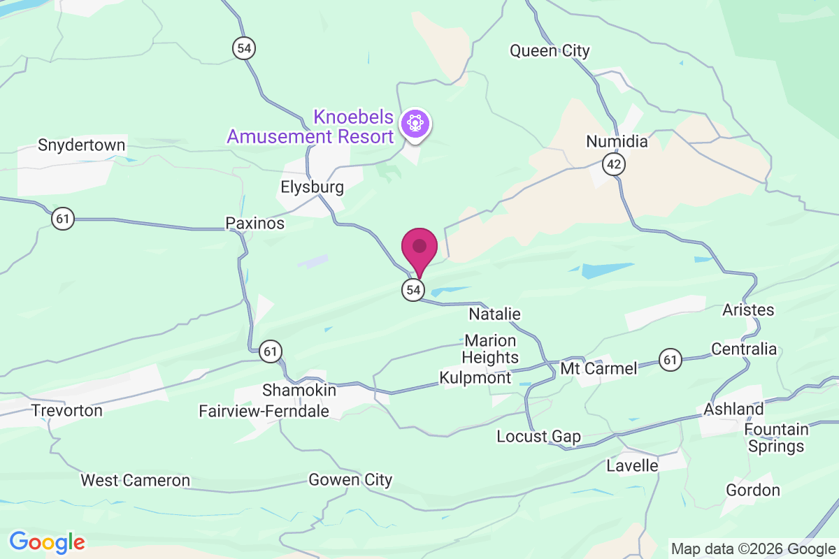 Bear Gap map
