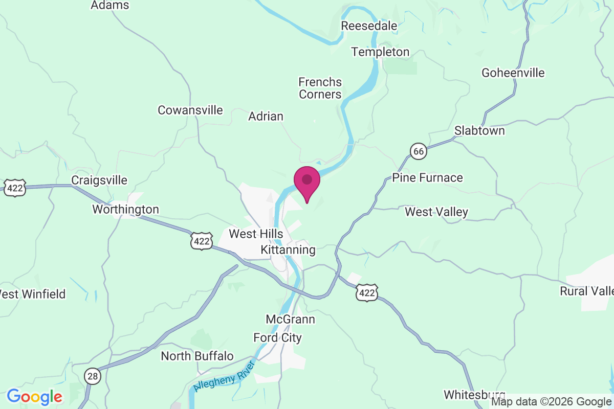 Gosford map