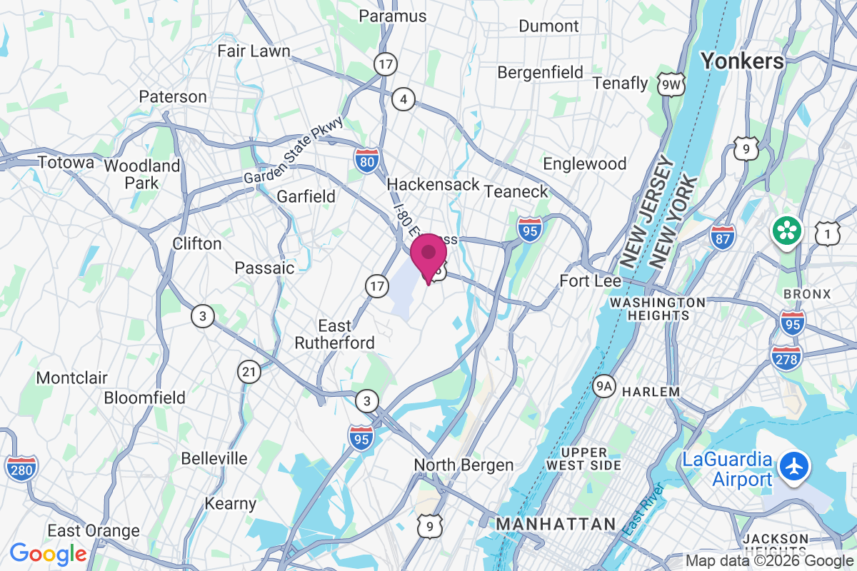 Teterboro map