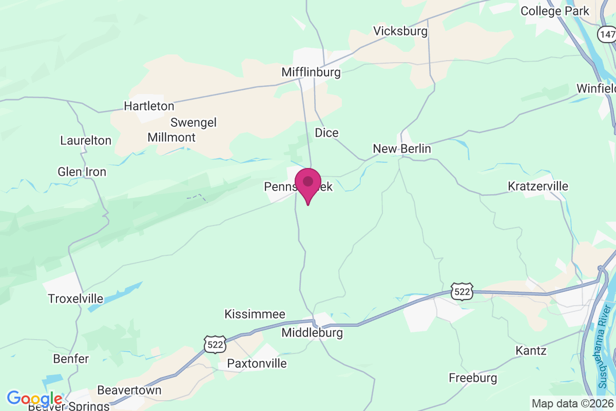 Penns Creek map