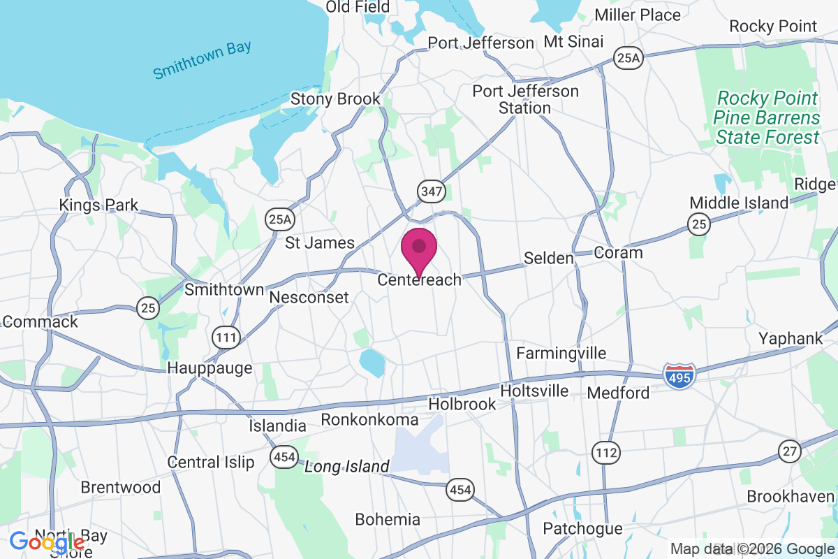 Centereach map