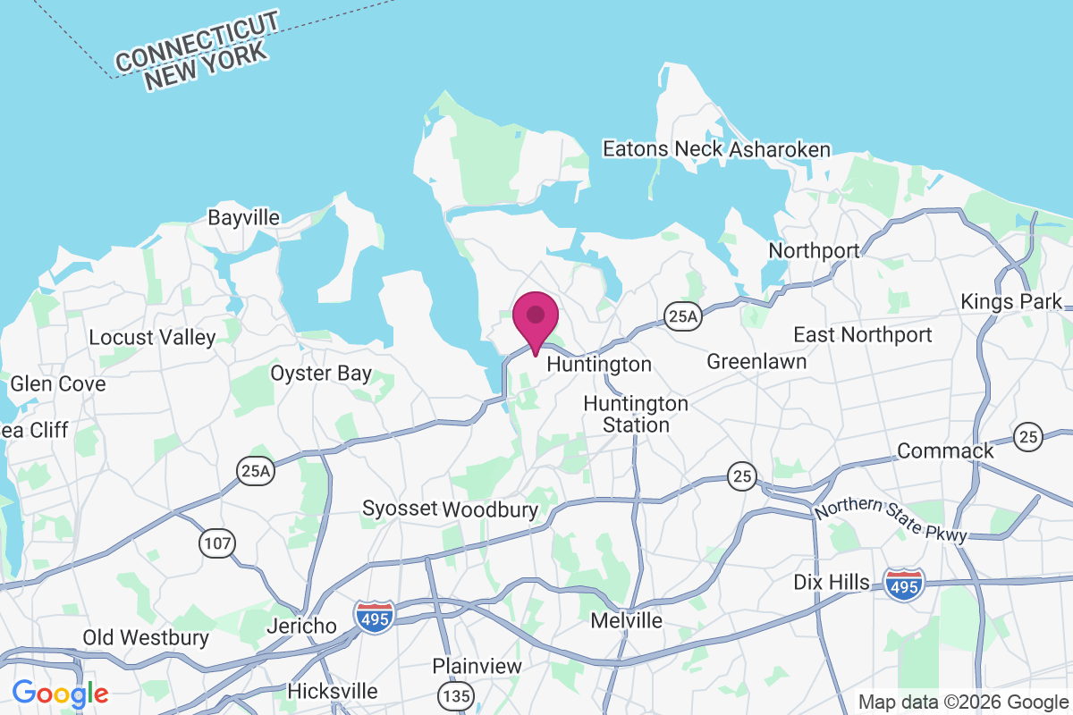 Cold Spring Harbor map