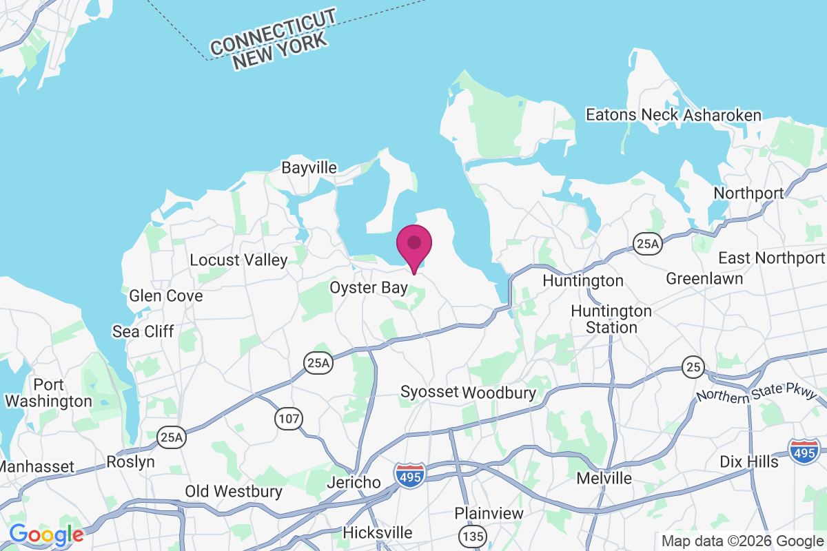 Oyster Bay Cove map