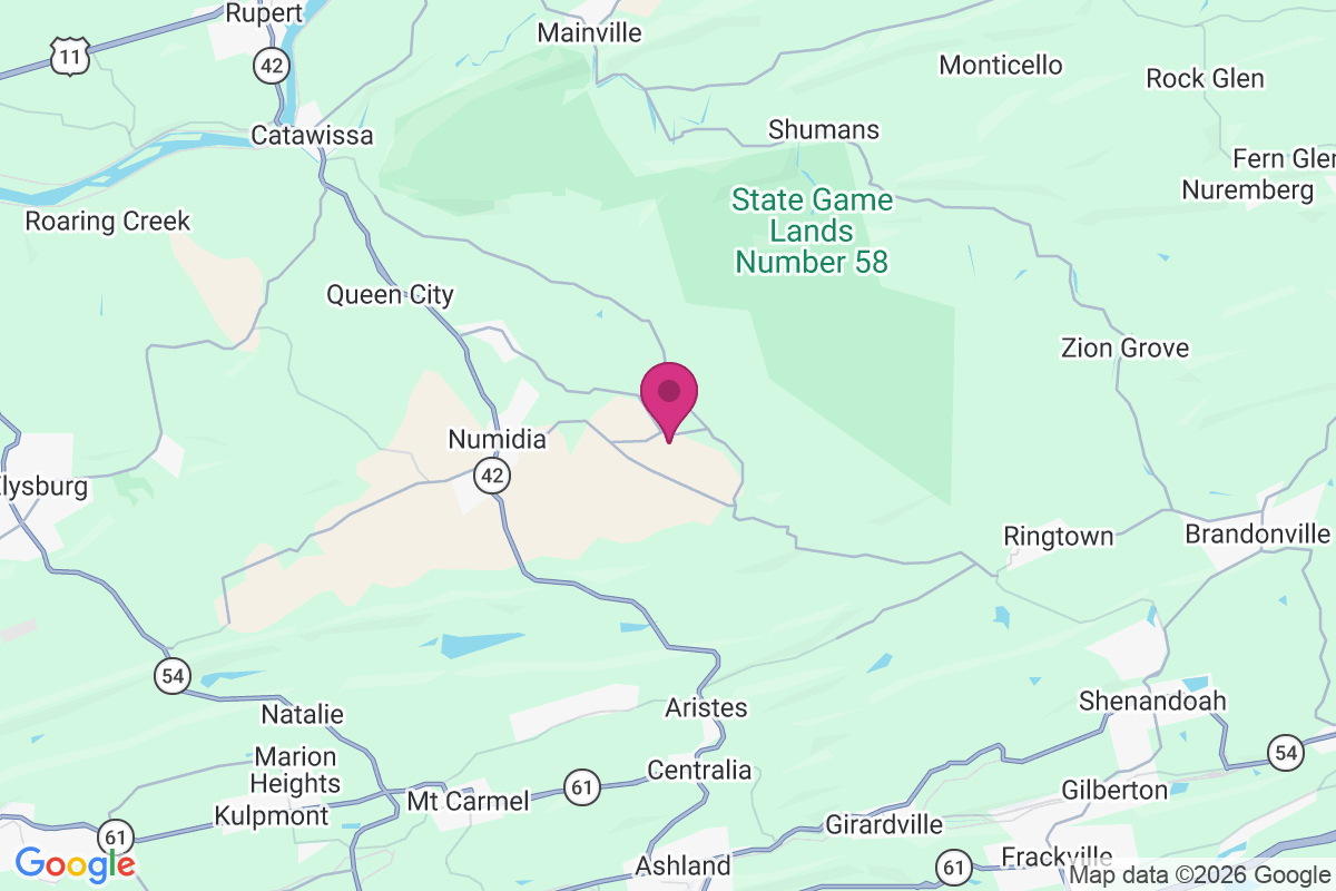 Mill Grove map