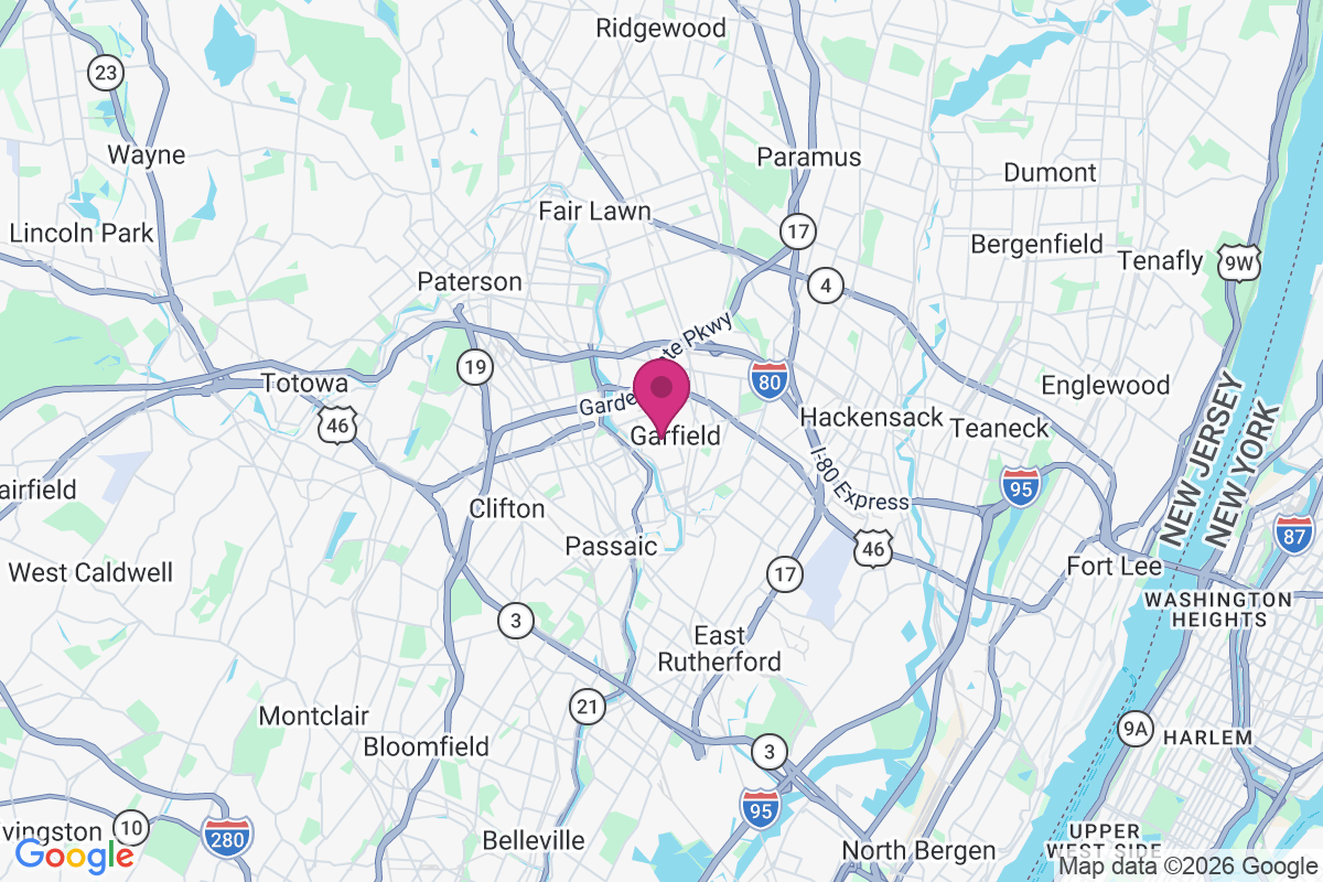 Garfield map