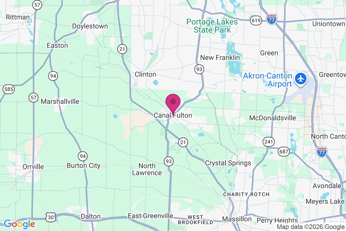 Canal Fulton map