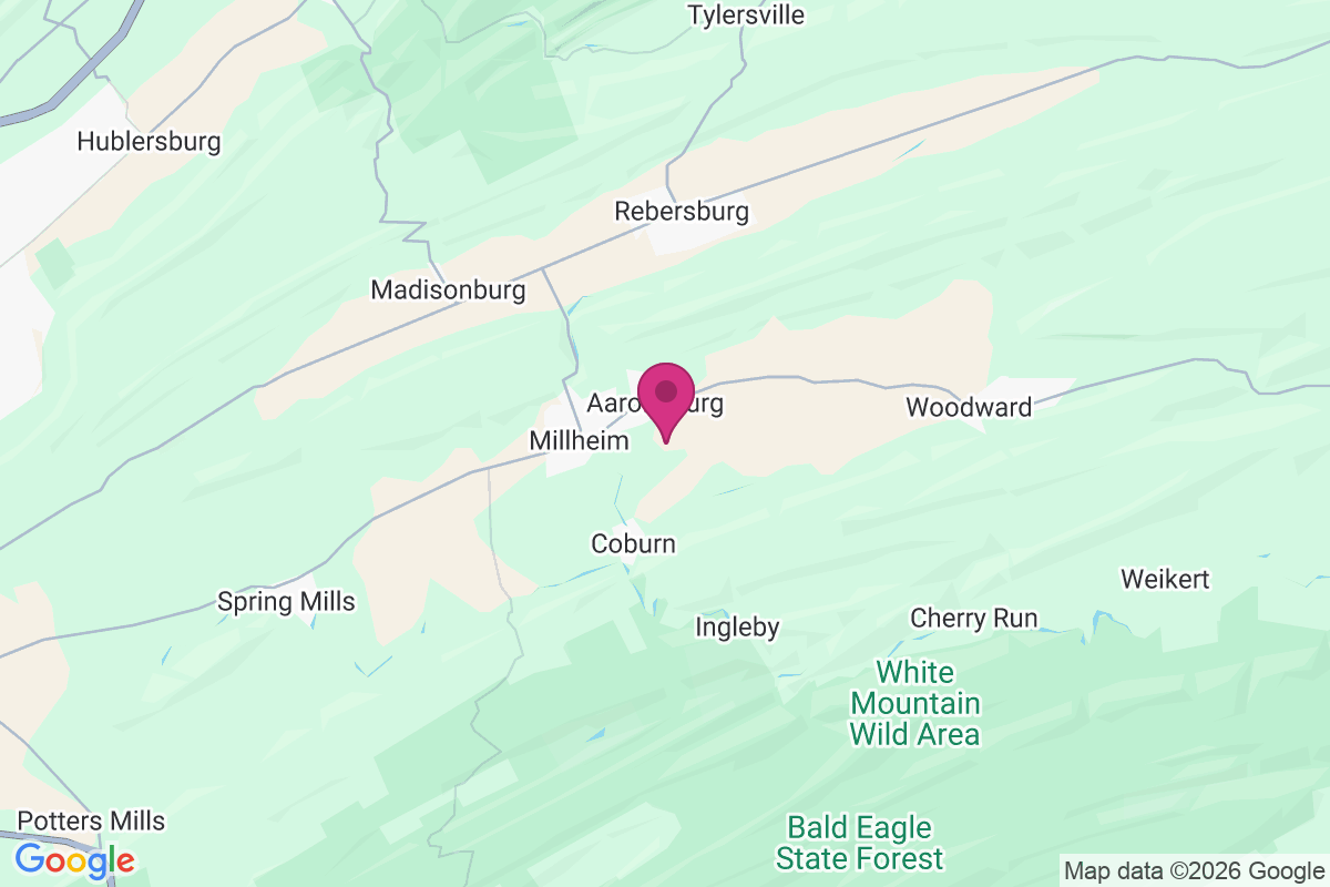 Aaronsburg map