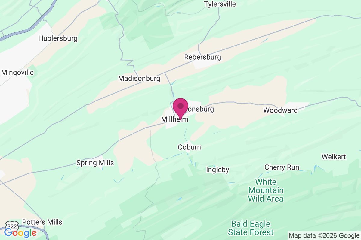 Millheim map