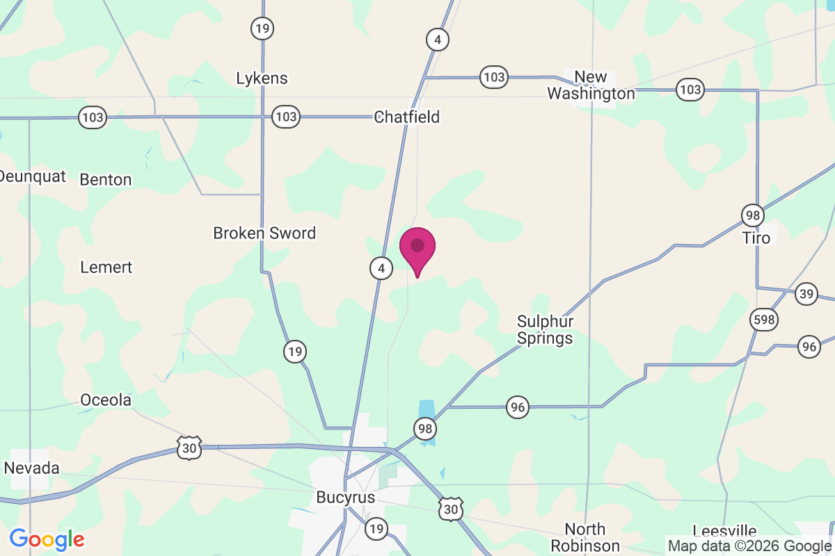Ridgeton map