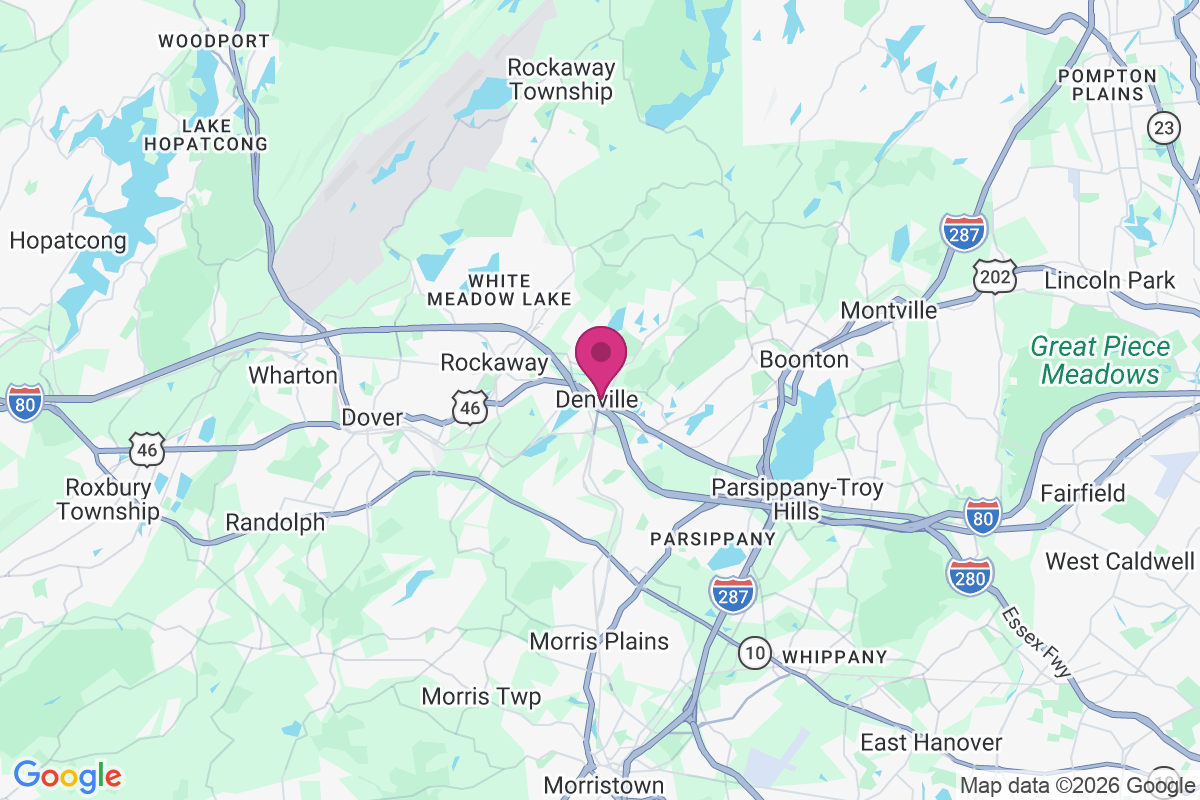 Denville map