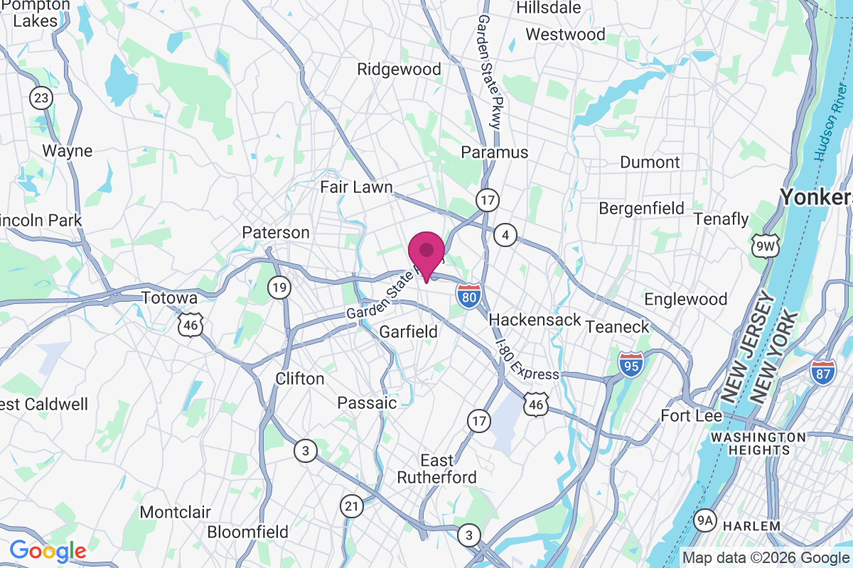 Passaic Junction map