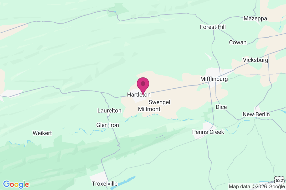 Hartleton map