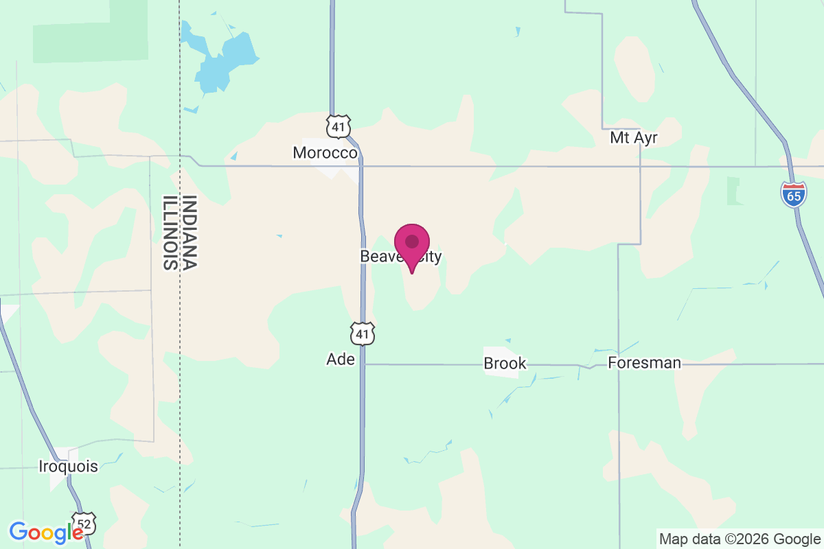 Beaver City map