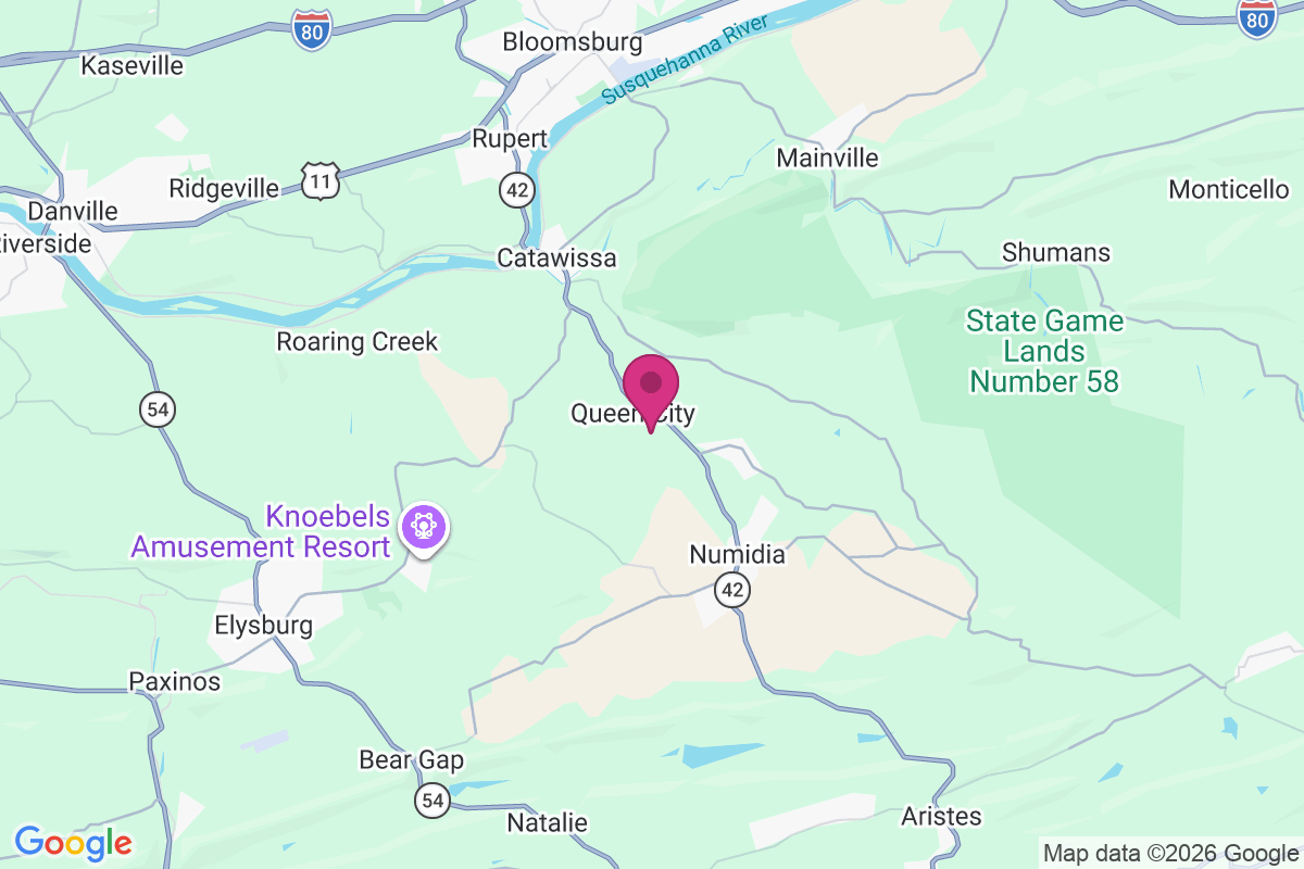 Queen City map