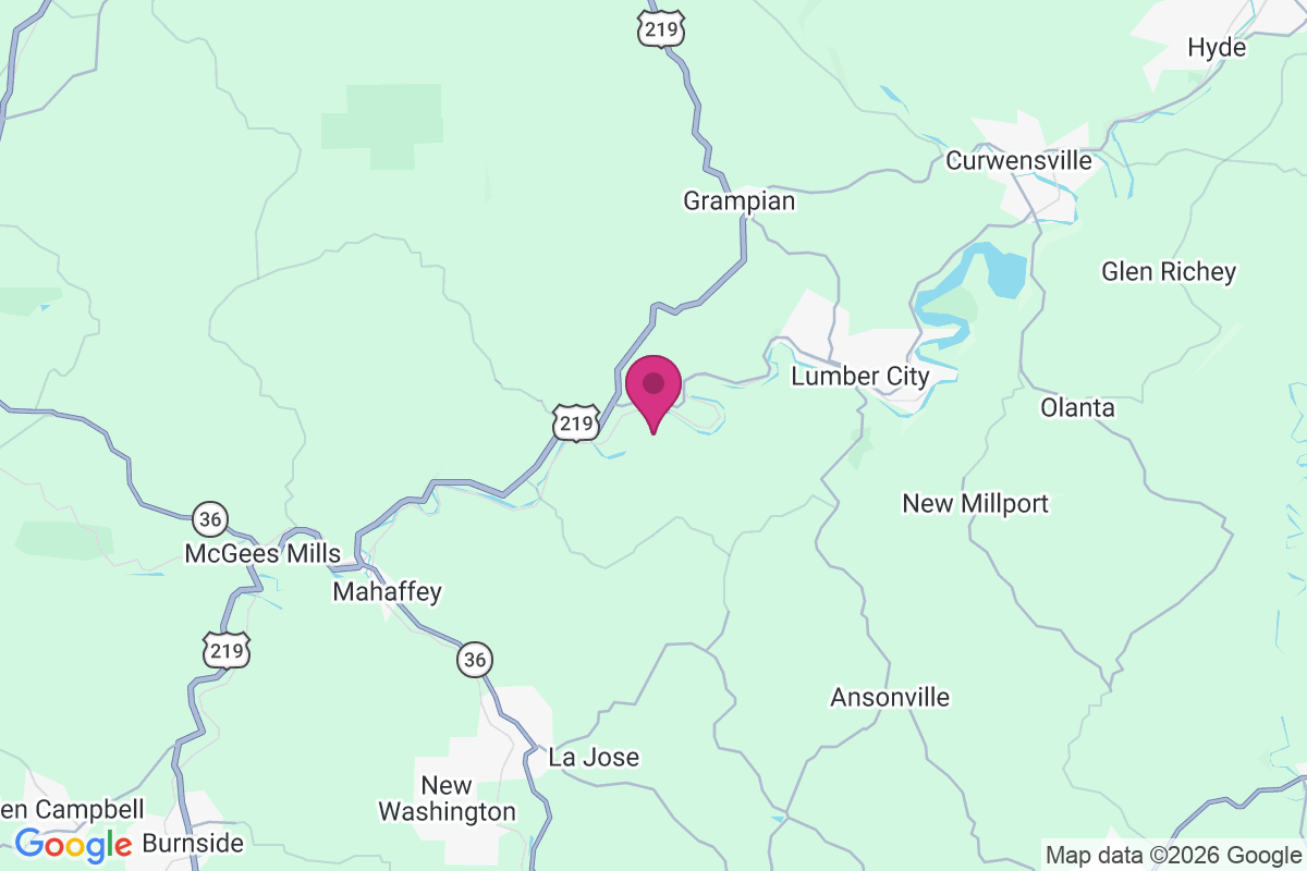Bells Landing map