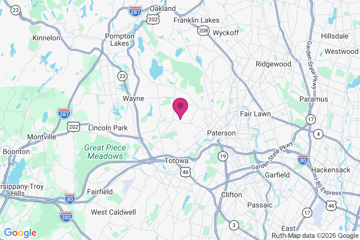 Preakness map