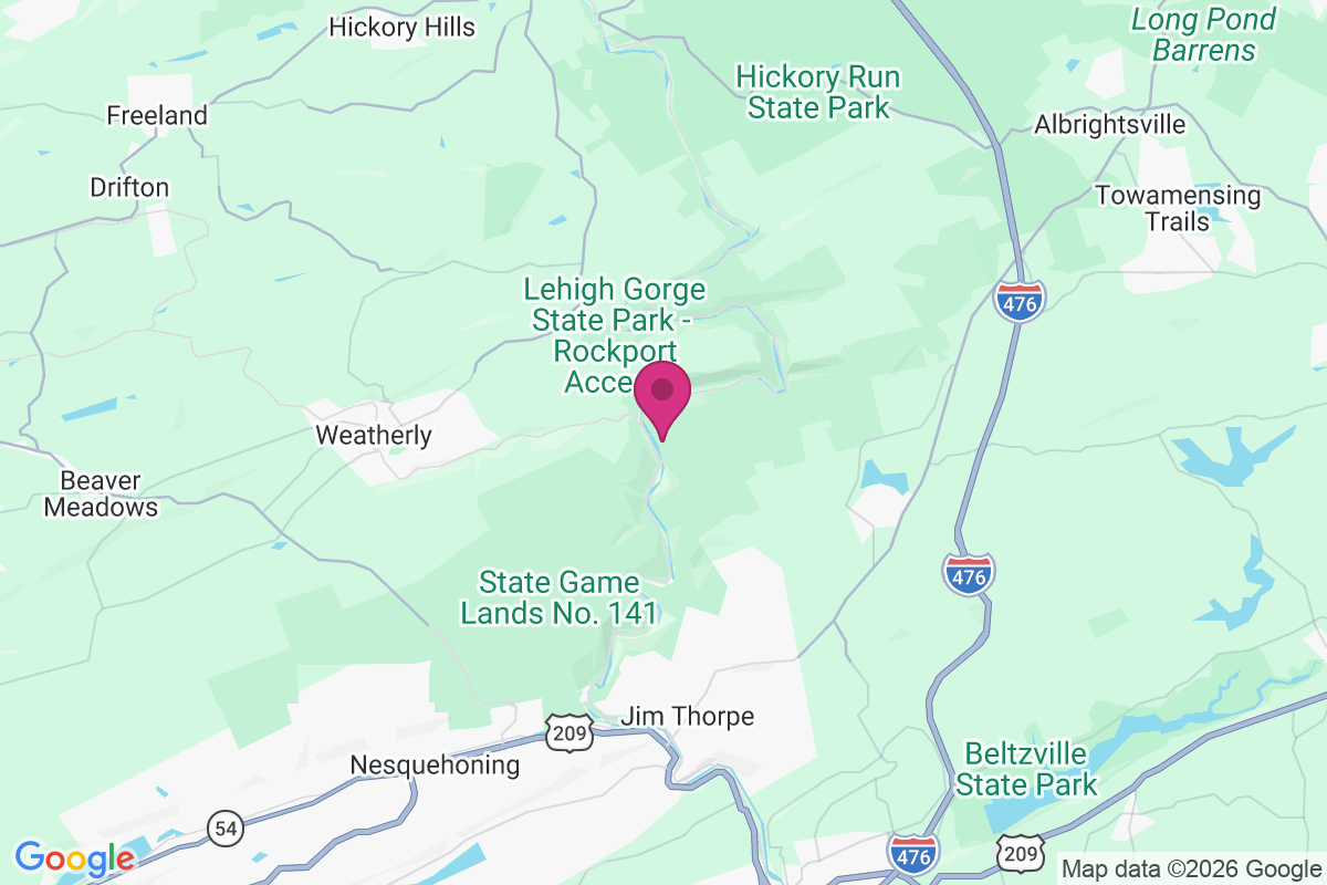Penn Haven Junction map