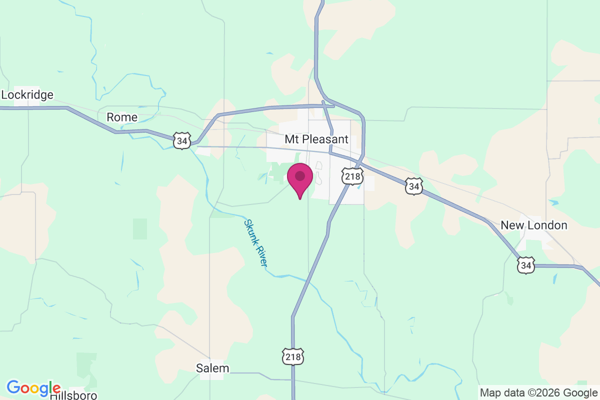 Green Valley Mobile Home Court map