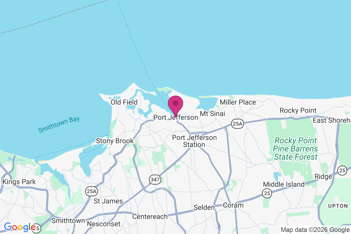 Port Jefferson map