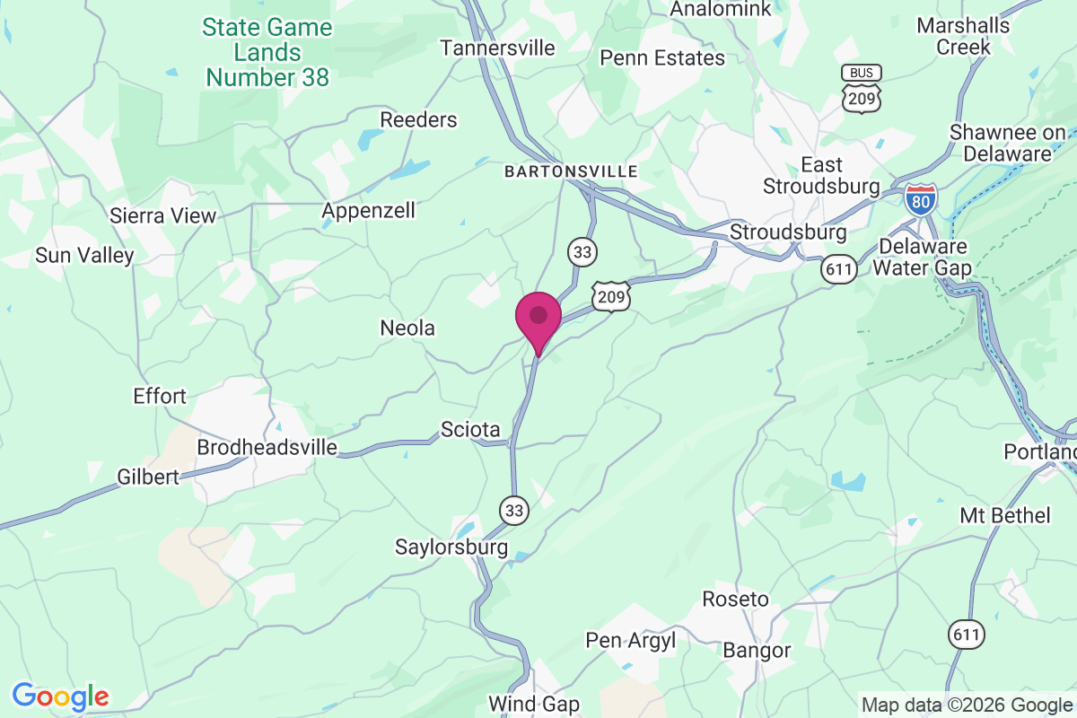 Snydersville map