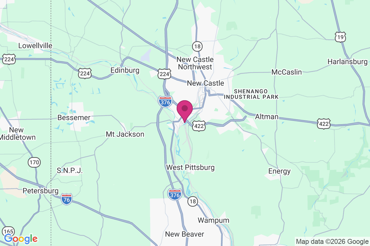 Mahoningtown map