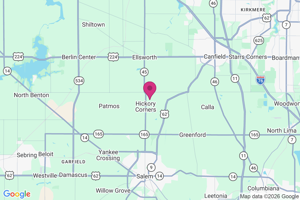 Bowmans Corners map