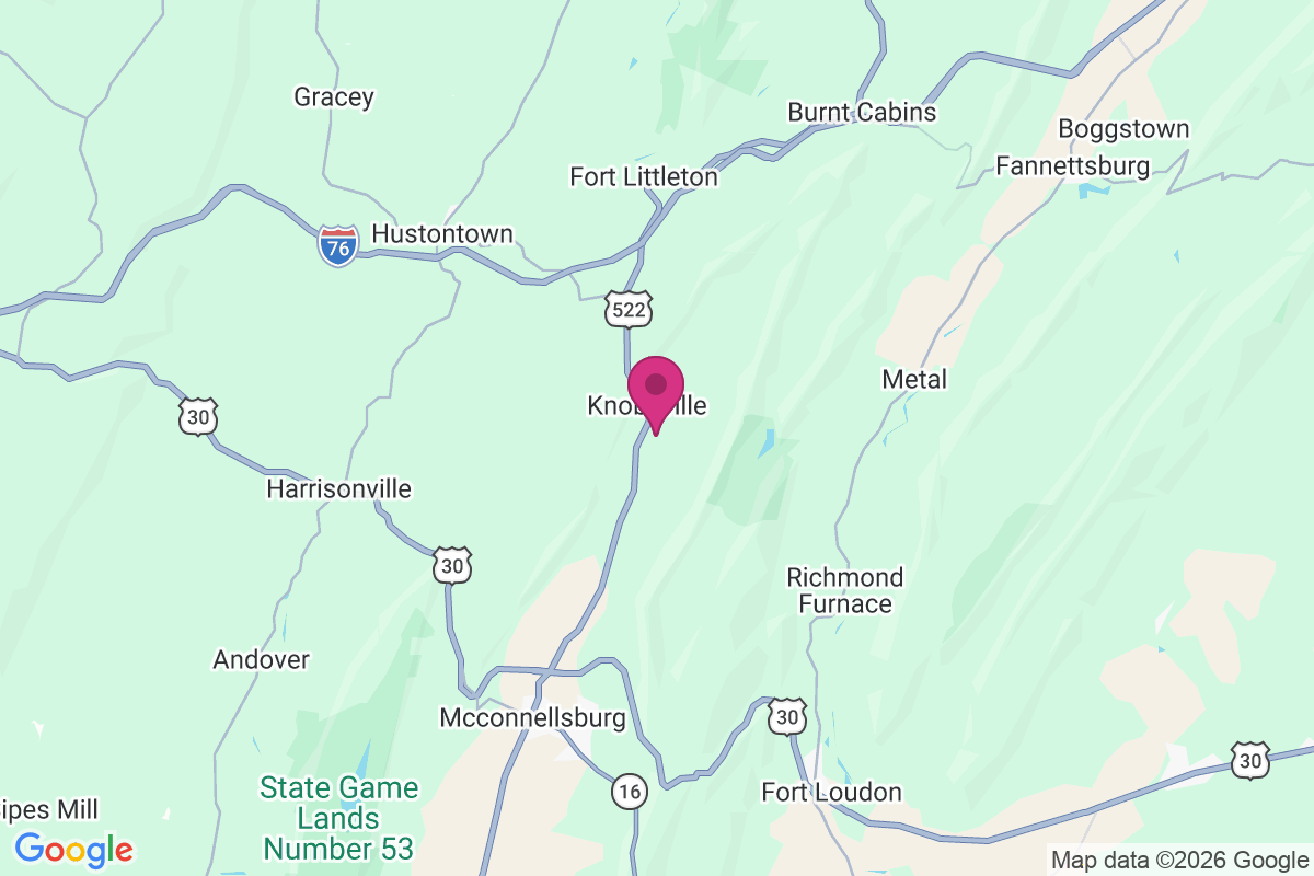 Knobsville map
