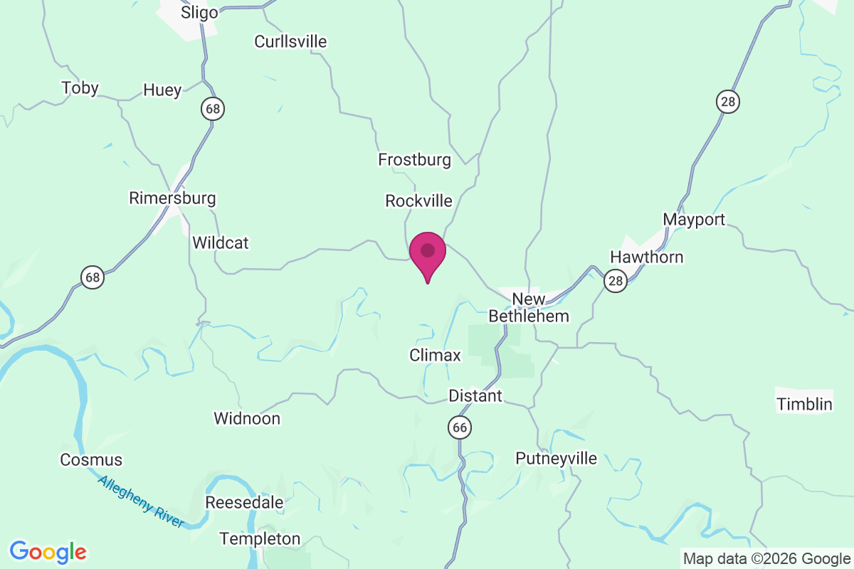 Saint Charles Furnace map
