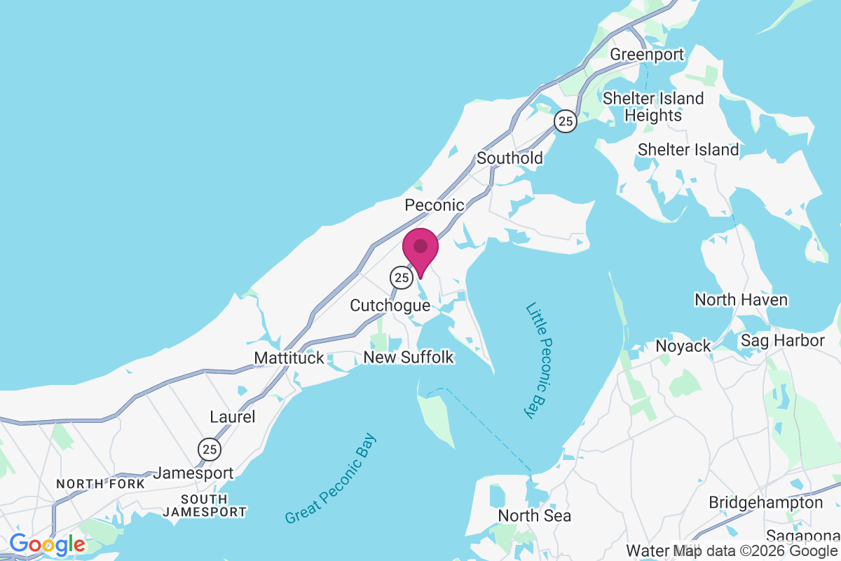 East Cutchogue map
