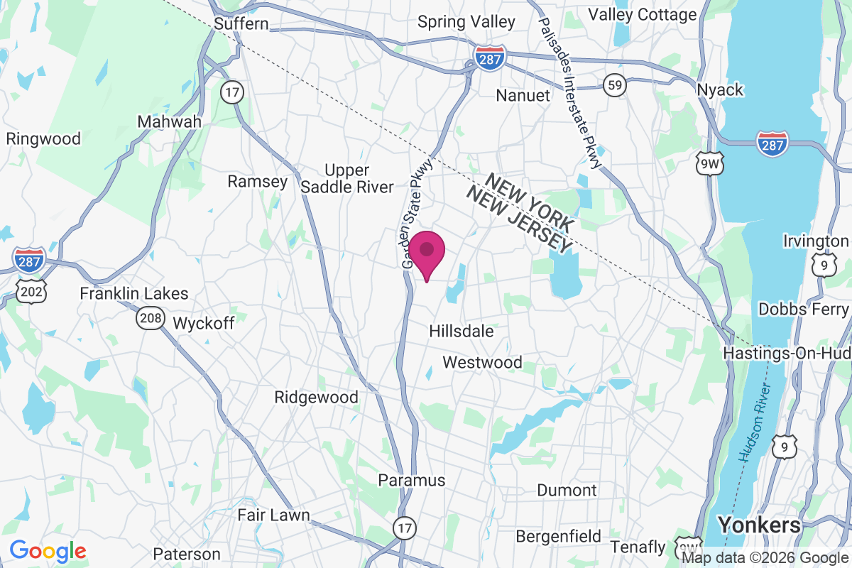 Woodcliff Lake map