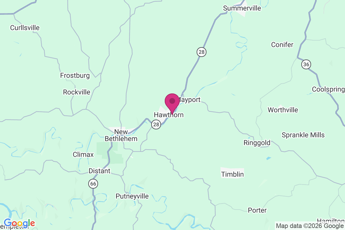 Hawthorn map