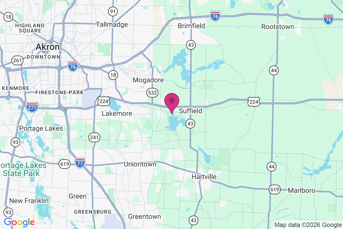 Suffield Station map