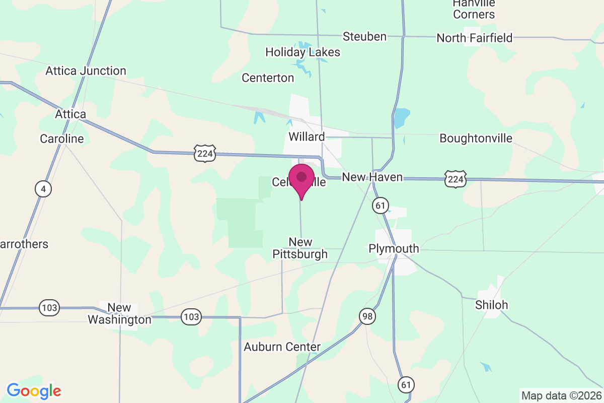 Celeryville map