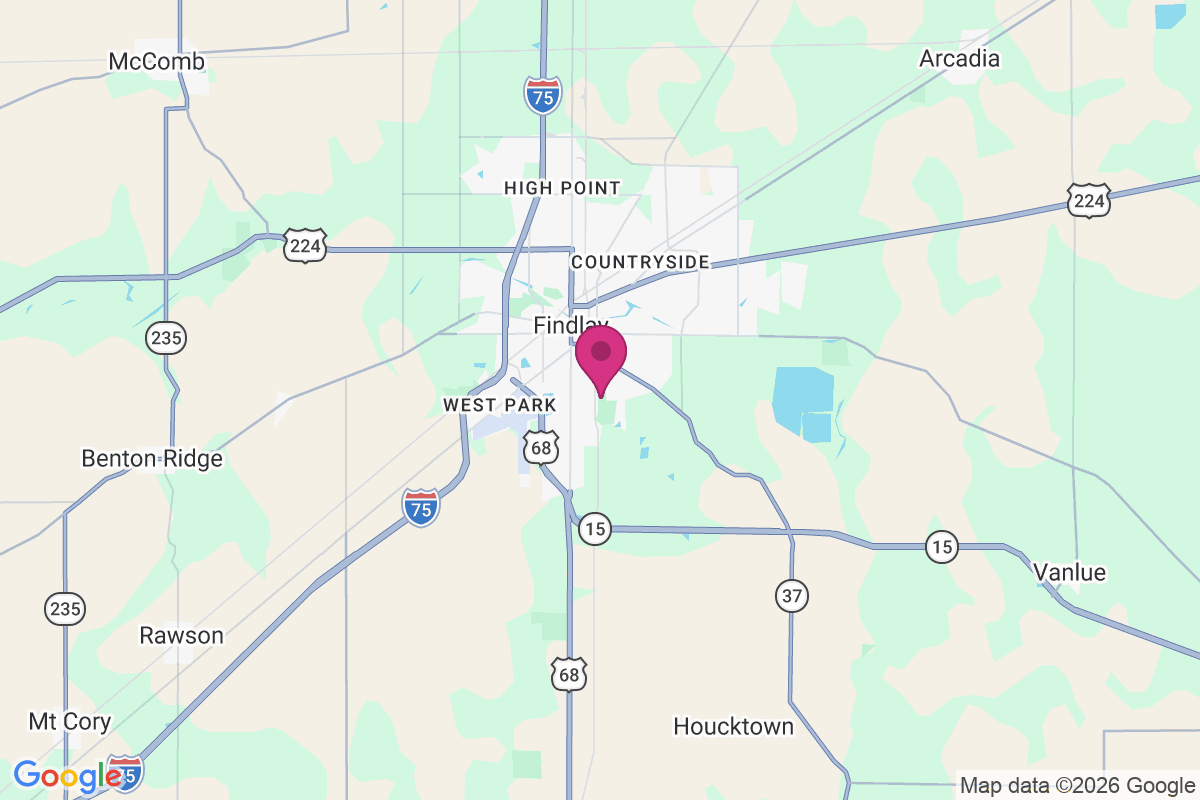 South Findlay map