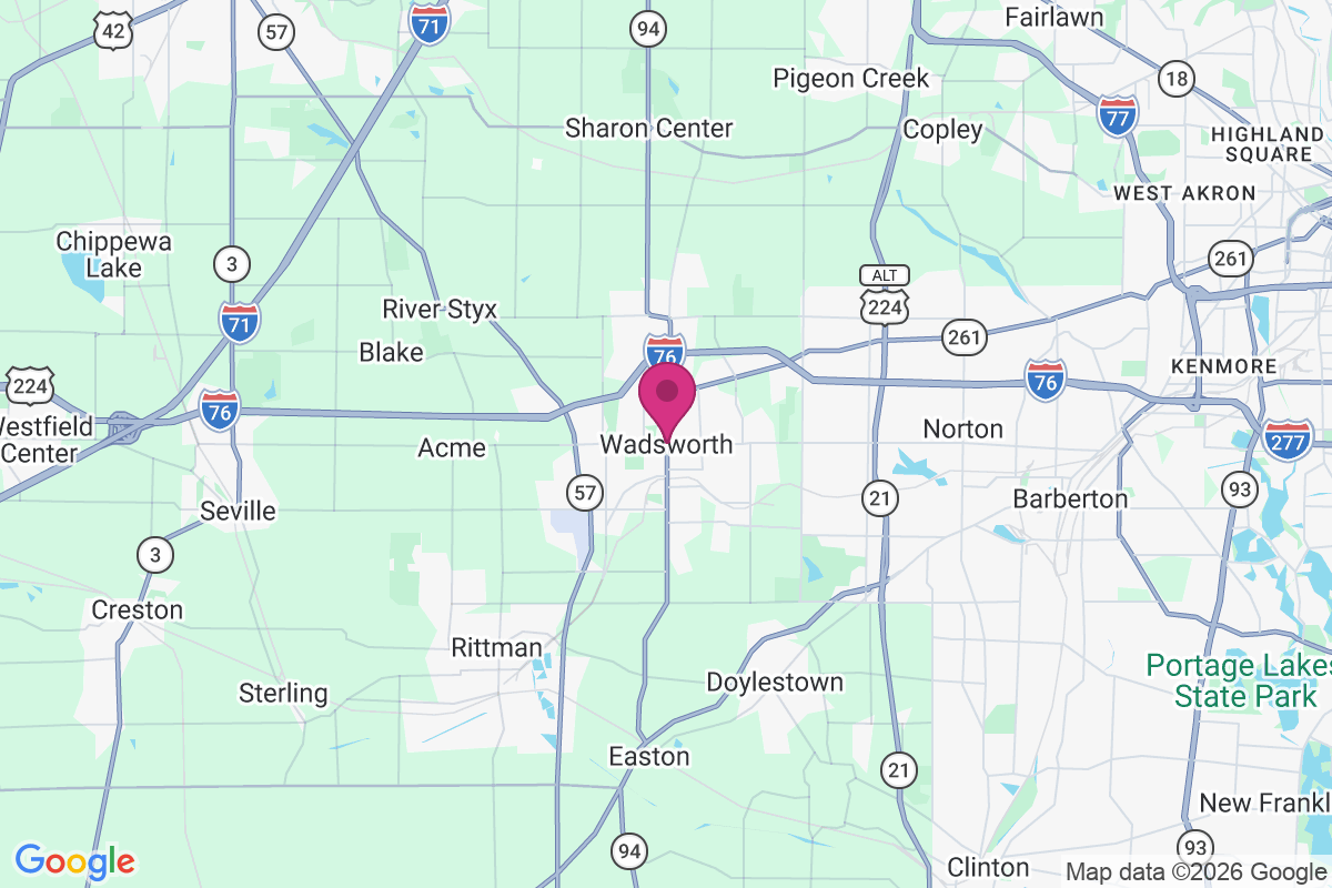 Wadsworth map