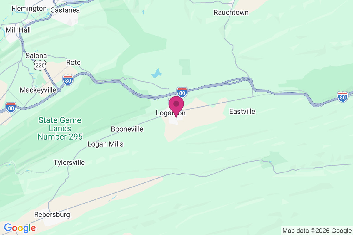 Loganton map