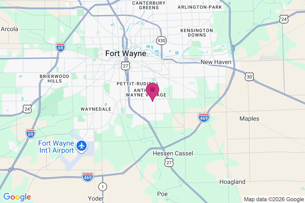 Anthony Wayne Village map