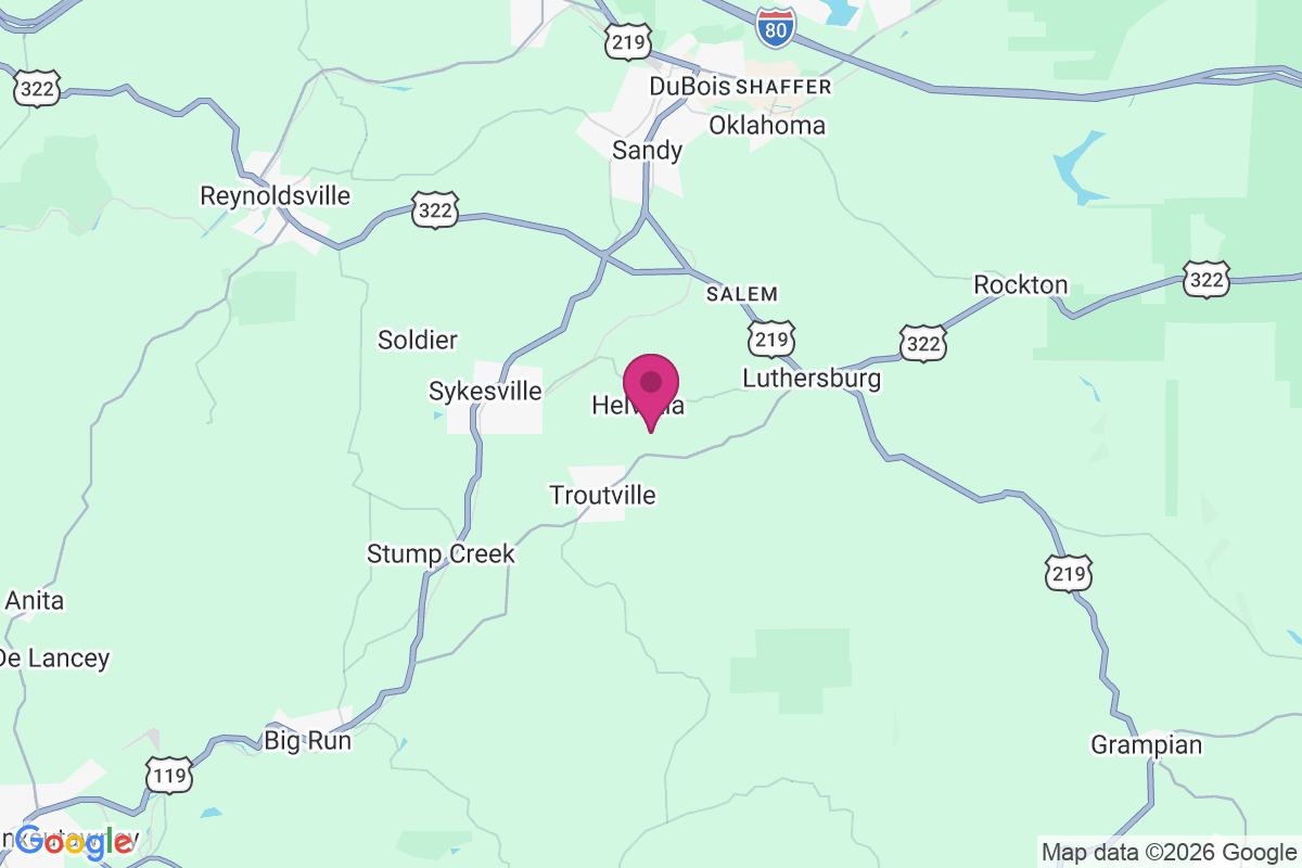 Helvetia map