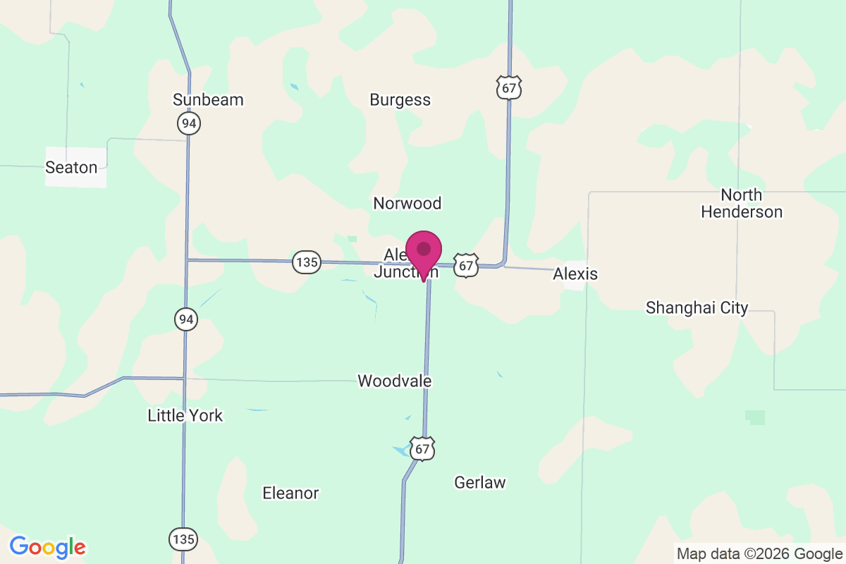 Alexis Junction map
