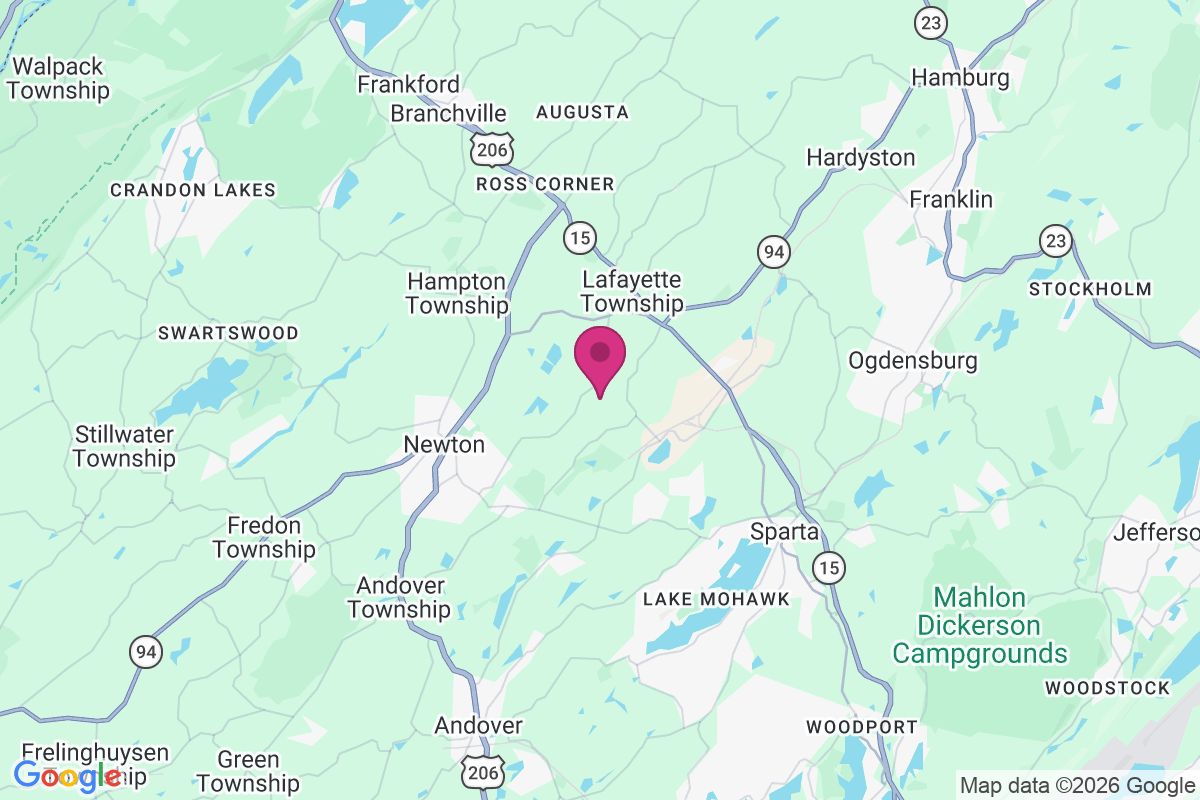 Branchville Junction map