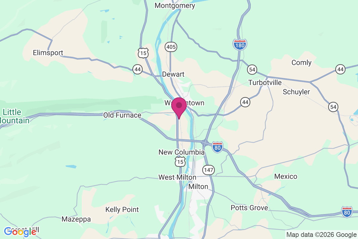 White Deer map