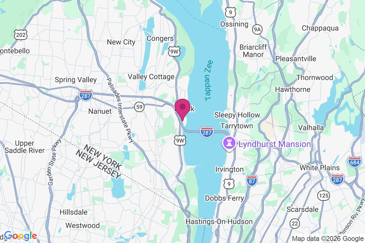 South Nyack map
