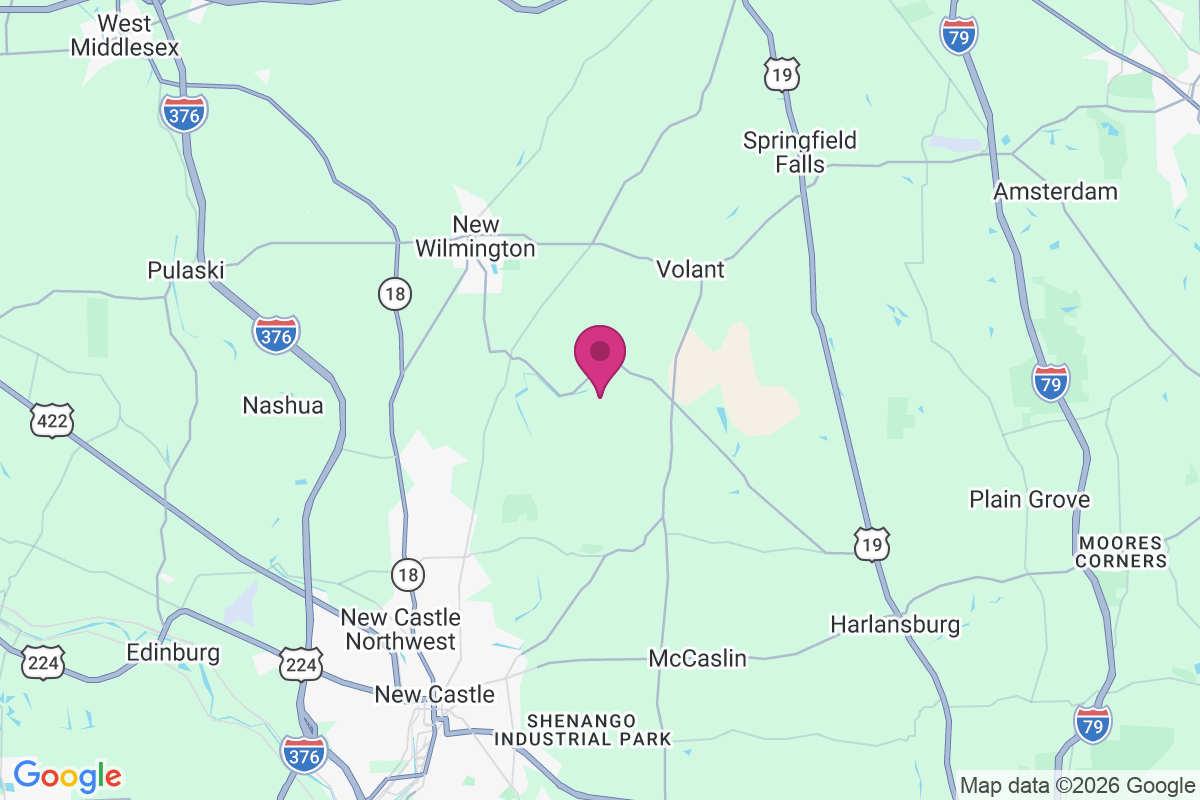 Neshannock Falls map