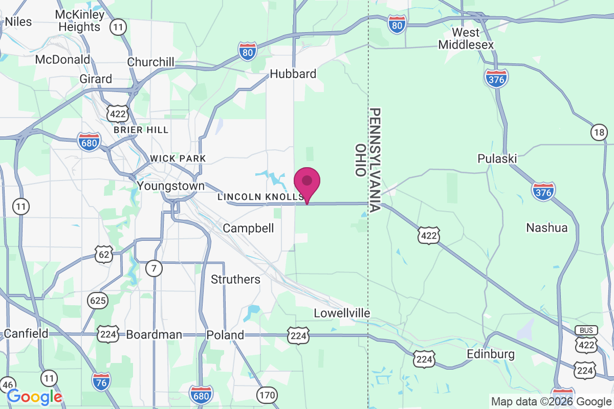 Coitsville Center map